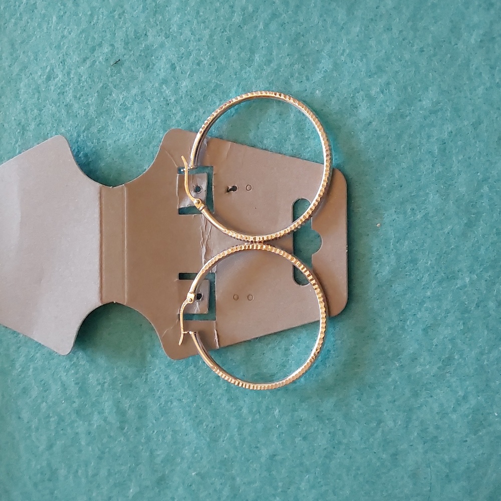 Sterling Silver Hoop Earrings